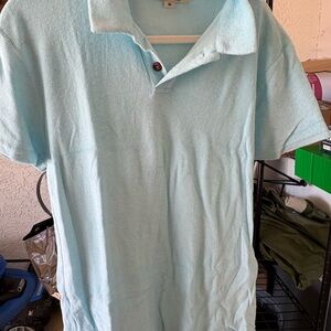 Light Blue Men's Polo Shirt